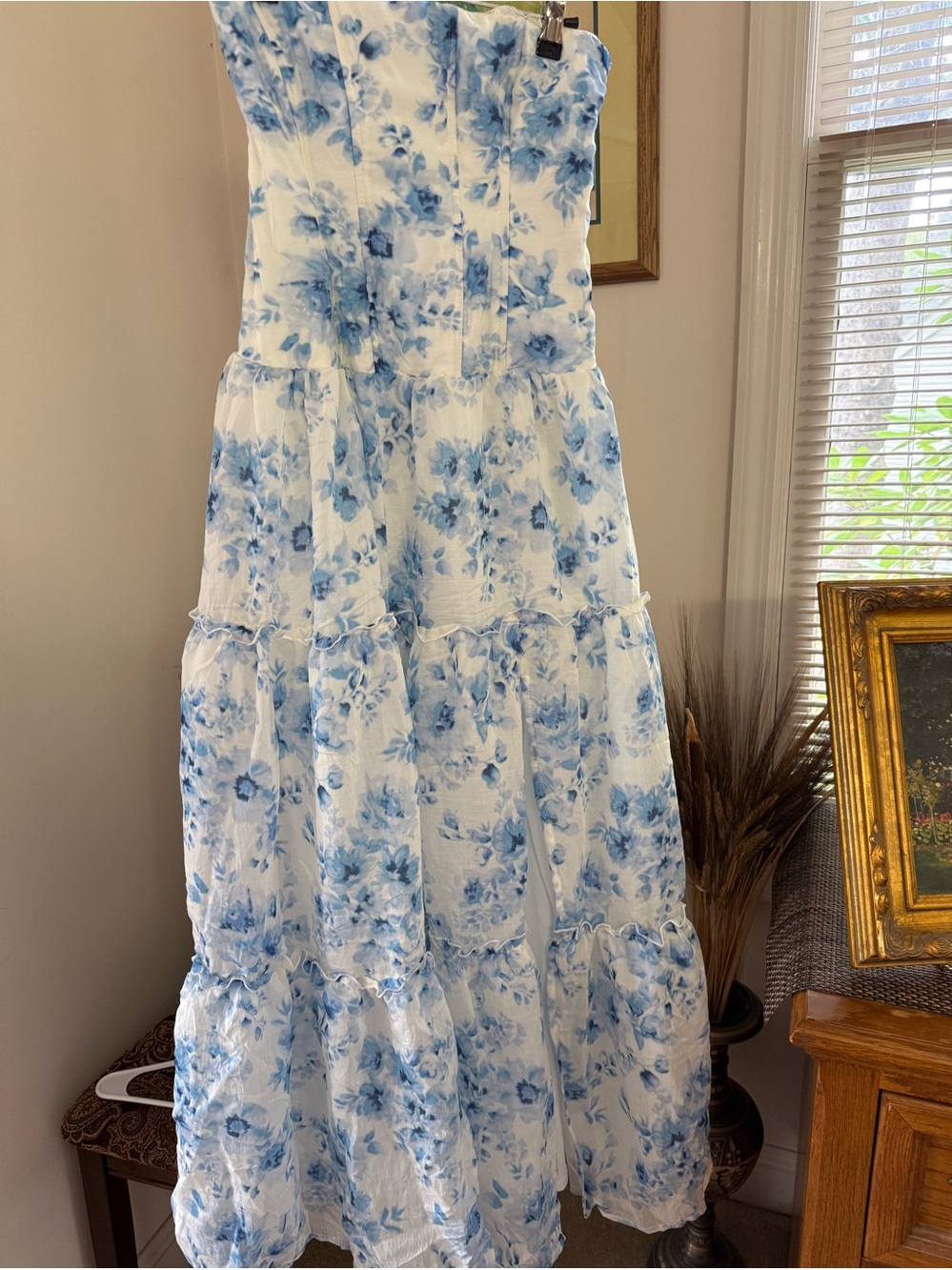 Wild Fable Staples Maxi Floral Dress. DAMAGED. Size Small.